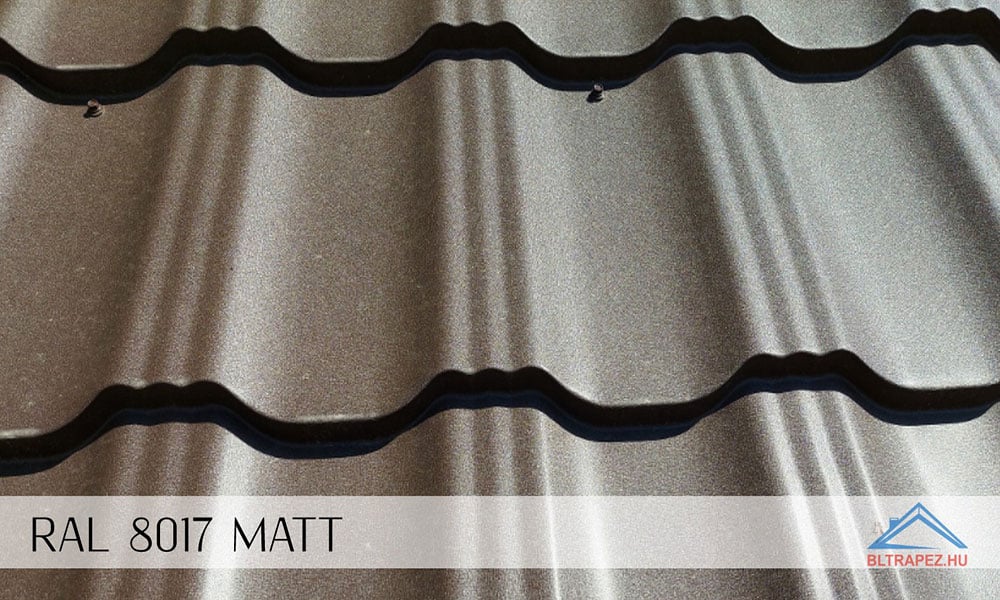 Germania Simetric Cserepeslemez RAL-8017 Matt