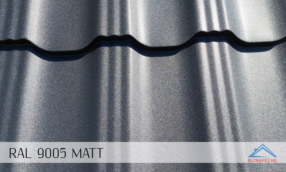 Germania Simetric Cserepeslemez RAL-9005 Matt