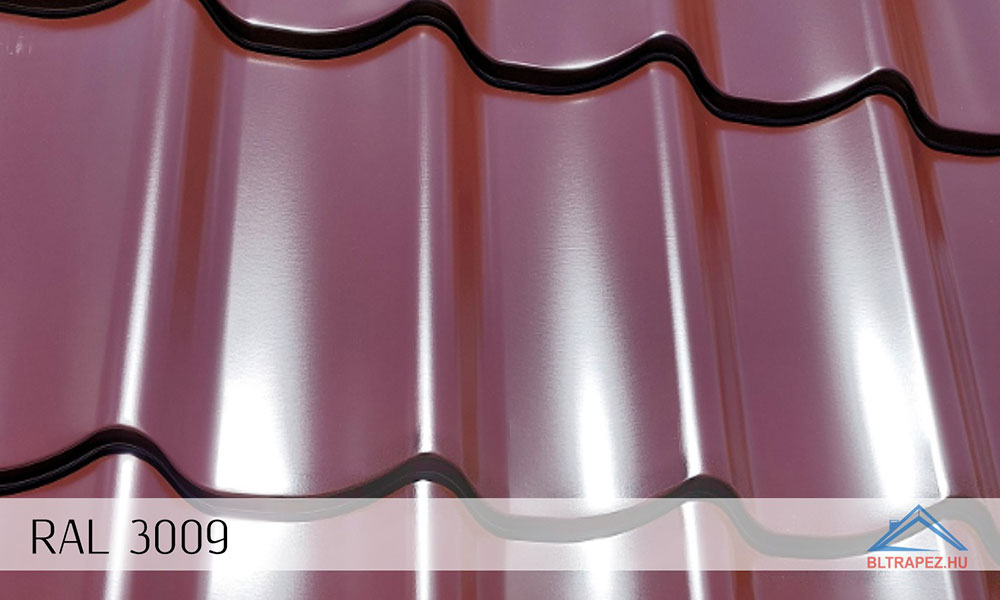 Kingas 15 Cserepeslemez RAL-3009 Fényes