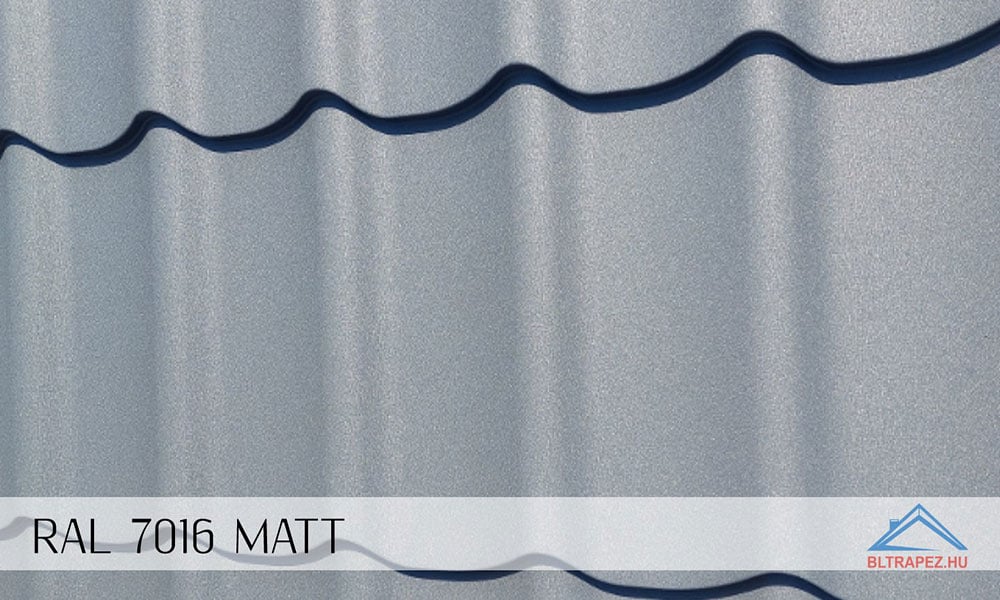 Kingas 15 Cserepeslemez RAL-7016 Matt