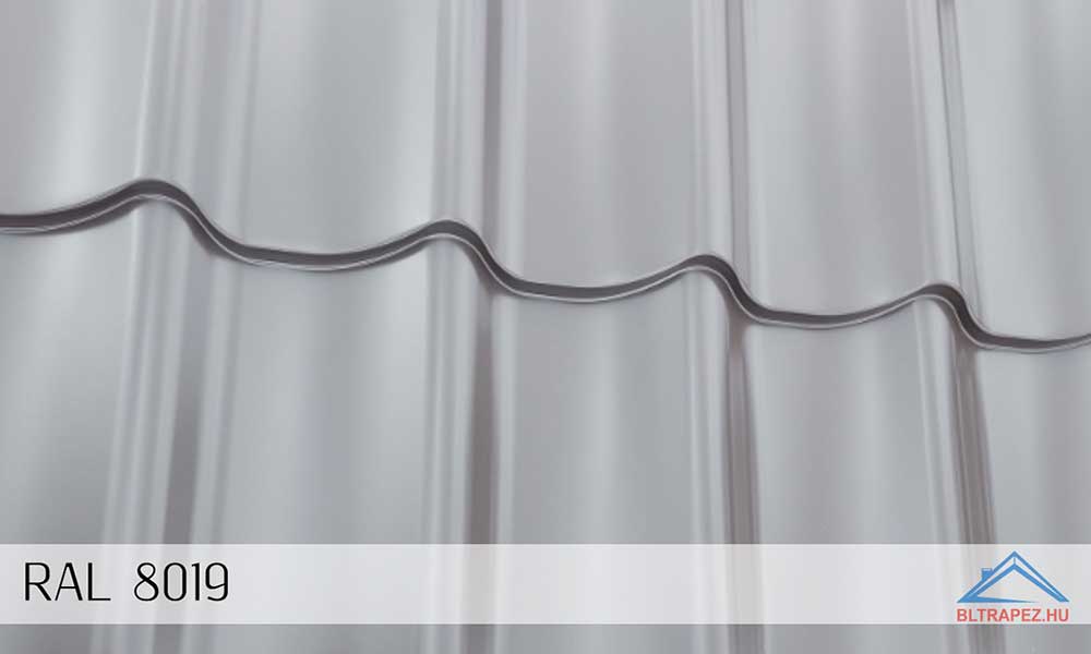 Kingas 15 Cserepeslemez RAL-8019 Fényes