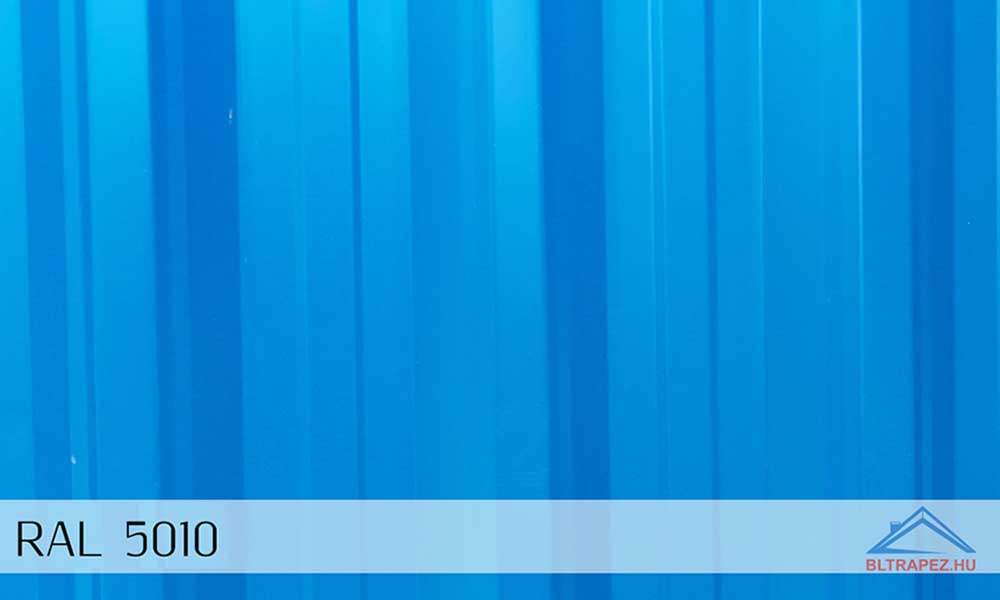 T50 Trapézlemez RAL-5010 Fényes