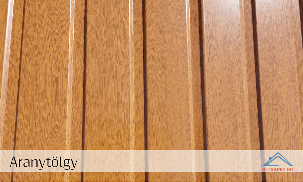 T8 Trapézlemez Aranytölgy