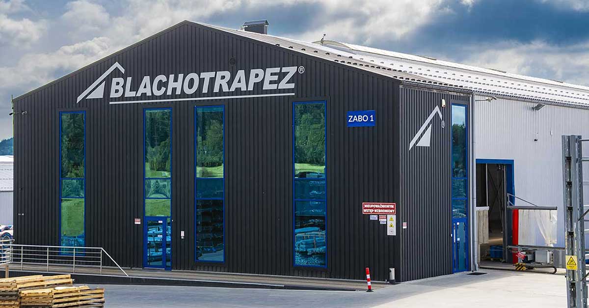 Blachotrapez - trapézlemezek, cserepeslemezek